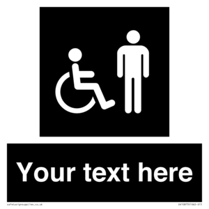 Custom information: black panel disabled and male